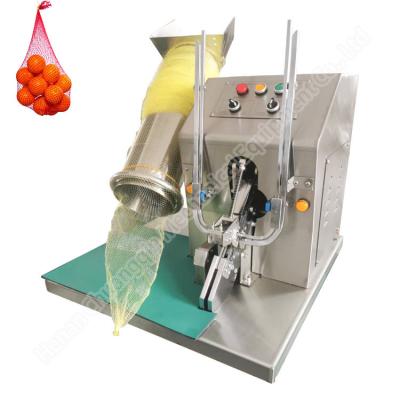 China Handmatig type Fruit Mesh Bag Packing Machine Fruit Mesh Net Bag Packing Machine Orange Net Bag Packing Machine Te koop