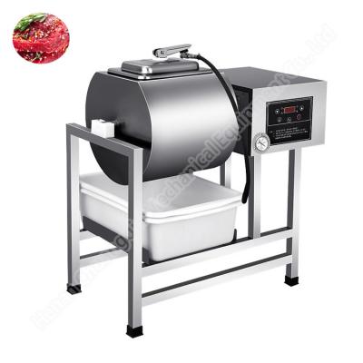 China Stainless Steel Chicken Beef Sausage Marinator  Vacuum Meat Tumbler For Food Processing Vacuum Meat Marinator for sale