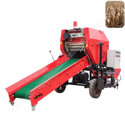 China 380V Silage Ronde Hooi Baler Machine Maïs Silage Baler 35-45 seconden / Bale Te koop