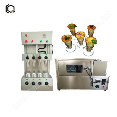 China Pizza Cone Machine IJs Cream Cone Maker Machine Automatische Pizza Cone Maker Te koop