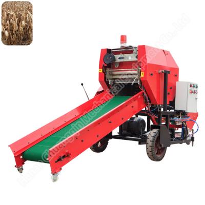 China Wheat Square Hay Baler Kubota Round Straw Hay Baler Hay Baler For Walking Tractor for sale