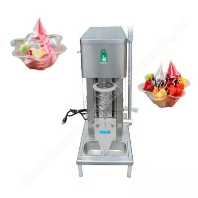 China Máquina de mistura de sorvete de frutas Swirl Freeze Fruit Ice Cream Maker 110V/220V à venda