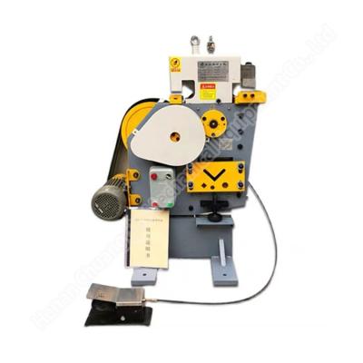 China Small Ironworker Hydraulic Machine Multi-Function Punching And Shearing Machine Hydraulic Punching And Shearing Machine for sale