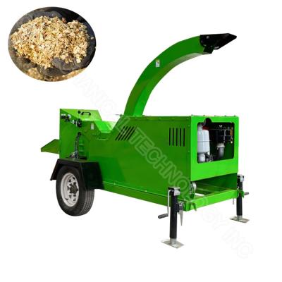 China Wood shredder chipper mobile wood chipper machine garden wood chipper 50hp wood chipper for sale