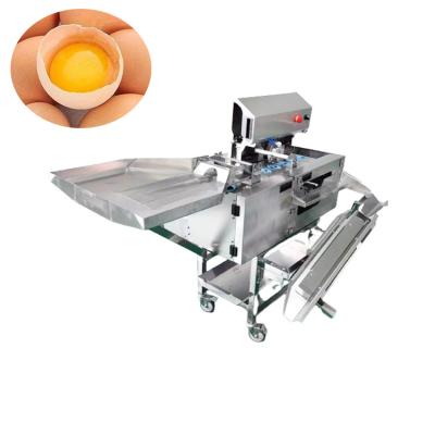 China 3000pcs/H Industrial Egg Separator Machine Stainless Steel Commercial Egg Cracker And Separator 0.5kw for sale