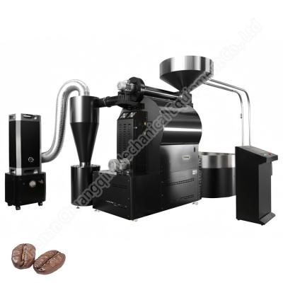 China Roastador de café después de quemar 60 kg Roastador de café molinero Roastador industrial de café en venta