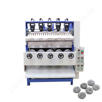 China Stainless Steel Wire Scourer Ball Making Machine Steel Wire Ball Production Machine for sale