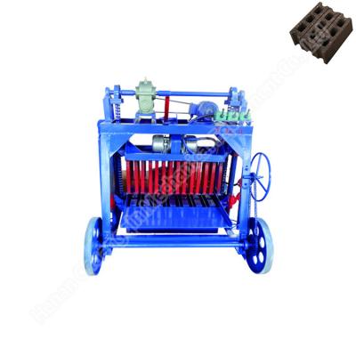 China Professional Diesel Engine And Small Scale Multifunctional Brick Making Machinery Solar Power for sale