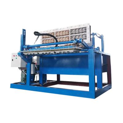 China Volledig automatische bakken 4-8 Eierenbakken Machine Kippenboerderij Automatische doos Eierenbakken Papier Pulp Gietmachine Te koop