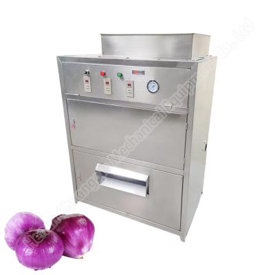 China 150 KG Onion Peeling And Cutting Machine 500kg/H Commercial Onion Peeler Machine Sainless Steel for sale