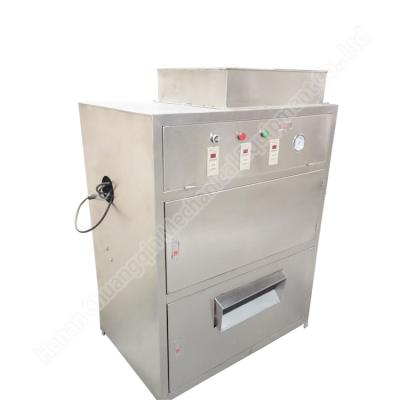 Chine 500 kg/h Pneumatique machine à éplucher les oignons industriels / machine à éliminer la peau des oignons 110V/220V à vendre