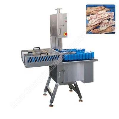 China Pig Trotter Cutting Machine Trotters Half-Split Bandsaw Trotters Sawing Machine for sale