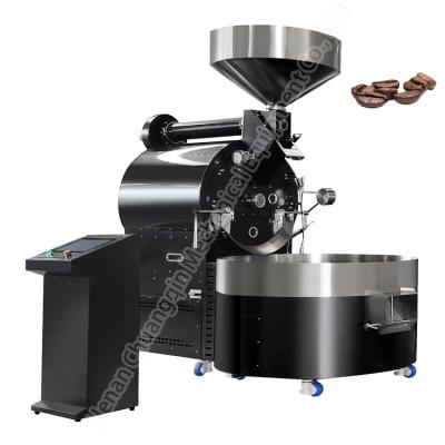 China Cocoa Bean Roaster 60kg Coffee Roaster With Touch Screen Operation Gas Heating Coffee Roaster for sale