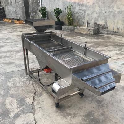 China 500 kg/h 0,4 kW Máquina para clasificar el café Máquina para tamizar granos malla SS304 en venta