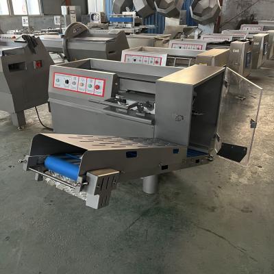 China Frozen Meat Dicing Machine Cube Chicken Fresh Meat Dicer Machine 201 Stainless Steel for sale