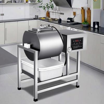 China 38L pluimvee zoutoplossing injecterende machine roestvrij staal marinade kip marineren pickelen vacuüm vlees tumbler Te koop