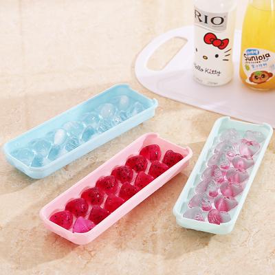 China Sustainable Bpa Free Durable Round Heart Shaped Custom Ice Cube Tray/Ice Maker/Ice Tray Mold, Portable Ice Ball Silicone Ice Cube Maker for sale