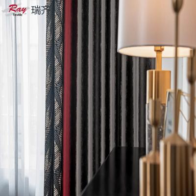 China 1Gshop New European Luxury Blackout Flora Jacquard Room Divider Window Curtain BLBY1315 for sale