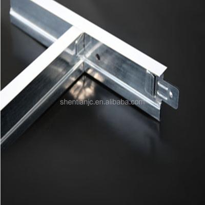 China Suspended Ceiling System METAL Suspension Ceiling Channel Tee System for sale