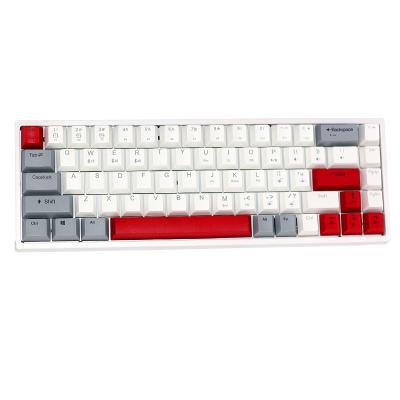 China Anti-ghosting Mechanical Gaming Keyboard 61Keys RGB Type C Wired Mechanical Keyboard for sale