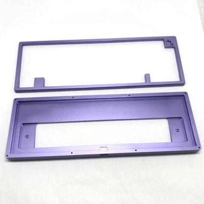 China Anti-ghosting Keyboard Parts Mass Production Mechanical Keyboard Case Aluminum CNC Keyboard Parts for sale