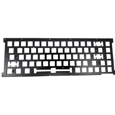 China Machining Multicolor Custom Metal CNC Aluminum Alloy Mechanical Keyboard Plate Setting Board for sale