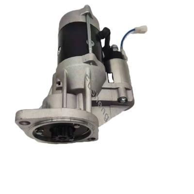 China Copper Iron 24V 4.0KW 9T Aluminum Car Starter Motor For N Series Light Truck 4JB1 493 Engine S114-204A S114204A 8-94433-912-0 for sale