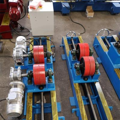 China Pipe KT ZT Rotator Lifting Tilting Lid Vessel Flange Welding Rotators Welding Roller Self Adjusting for sale