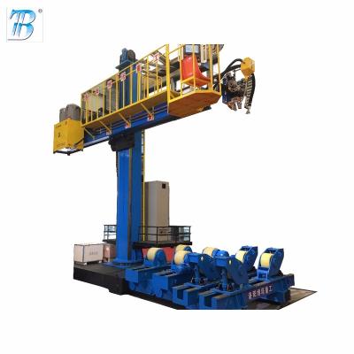 China Bota Welding Machine for Wind Tower 40 Ton Movable Steel Pipe Welding Rotator/Welding Rollers for Wind Tower Welding for sale