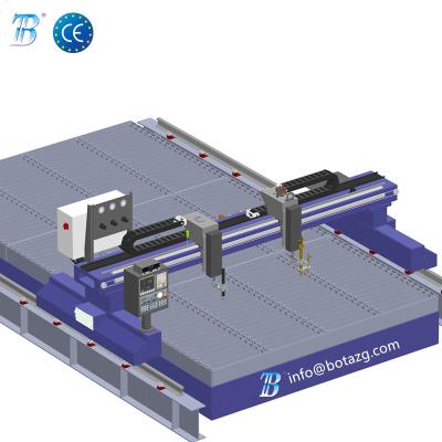 China Gantry CNC Plasma And Oxyfuel Cutting Machine BDLM-4X18 for sale