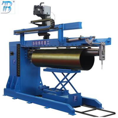 China Efficient Automatic Stainless Steel Water Tank Kitchen Sink Seam Weld Longitudinal Rolling Machine for sale