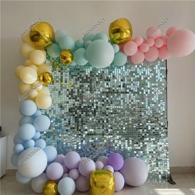 China Active Promotion Wall Panels Air Panels Sparkle Wall Spangle Backdrop Events for sale