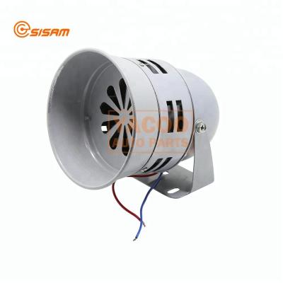 China White ABS 12V 115DB Iron Led Motor Alarm Loudspeaker Siren Horn Electric Electric Horn for sale