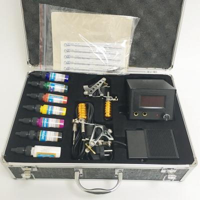 China Permanent Makeup Tattoo Machine Berlin Complete Tattoo Kit Professional 2 MAKER Set for sale