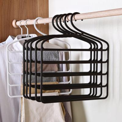 China Amazon Vendor PP Garment Diaper Casual Panties Hanger Plastic Hangers For Clothes for sale