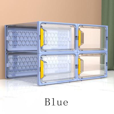 China Stackable clear shoe organizer organizador de zapatos plastic viable acrylic shoe organizer for sale