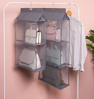 China Viable Hot Sale 6 Pocket Amazon Handbag Hanging Organizer Storage for sale