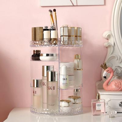 China Travel Viable Perfume Storage Box Organizador De Maquillaje Cosmetic Makeup Organizer for sale