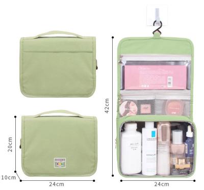 China Durable Hanging Waterproof Cosmetic Bag Makeup Bag Organizador De Maquillaje Travel Toiletry Bag Cosmetic Organizer for sale