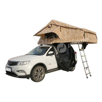 China Factory Roof Tent 3-4 Person 4x4 Truck Car Camper Soft Top Aluminum Roof Bracing Type Straight Awning for sale