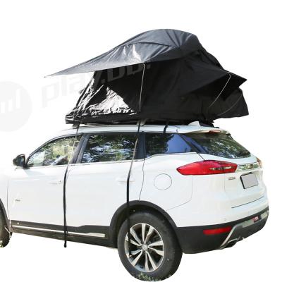 China Straight Bracing Type Factory Price Roof Top Camper 4wd Tent Large Car Top Waterproof Soft Roof With Awning for sale