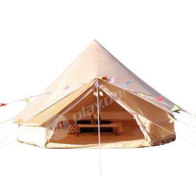 China Water Make Rainproof Playdo Family Canvas Bell Tent Protector Top Cover Tent Rain Fly For Heavy Duty Bell Tent for sale