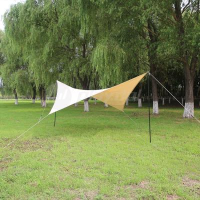 China Straight Tie Type Playdo Sun Shade Sail Waterproof Polyester Canopy Sunblock Sunshade Cloth Tent Tarpaulin For Outdoor for sale