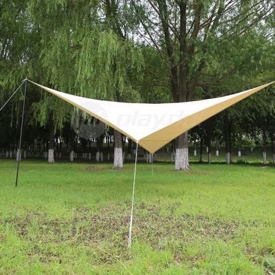 China Straight Tying Type Playdo Sun Shade Sail Tarp Tent/Waterproof Waterproof Sailing Tent/Canopy/Rectangle/Square for sale