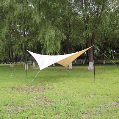 China Playdo Straight Tying Type Triangle or Rectangle Sun Shade Sail Outdoor Patio Garden Yard Shade Sail for sale