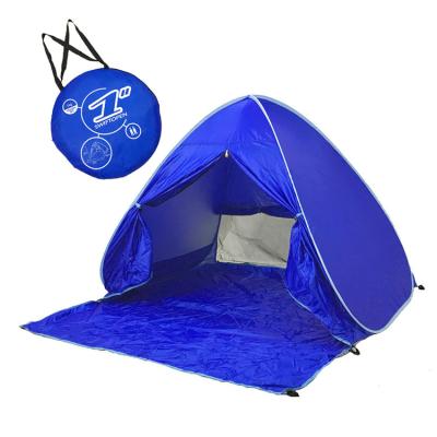 China Straight Tying Type 2 Person Automatic 3 Season Pop Tent Waterproof Camping Portable Beach Tent For Sale for sale