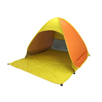 China Amazon Hot Selling Straight Tying Type Extended Porch Outside Zippered Easy Up Beach Tent Sun Shelter for sale