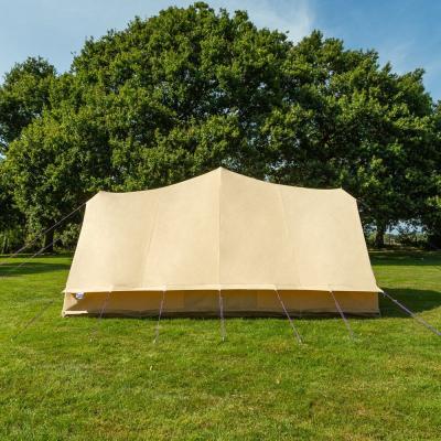 China Playdo Outdoor Tent 4 Season Upright Bracing Type Waterproof 6M Canvas Bell Tent Touareg Tent / Emperor Tent for sale