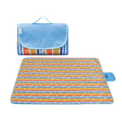 China Straight Tie Type Waterproof Picnic Mat For Outdoor Activities Outdoor Portable Collapsible Folding Beach Camping for sale