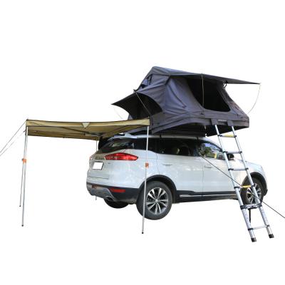 China Straight Tying Type Automatic Car Roof Top Trailer Tent 270 Camping 2m Car Side Tent 4WD 4X4 Camper Tent for sale